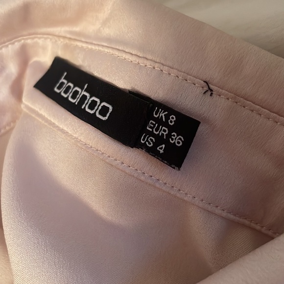 Boohoo Pink Blouse - Picture 7 of 8